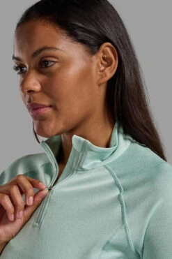 Montane Womens Dart Zip Neck Base Layer Top -Cots wold outdoor b11bab0177 5j5j d