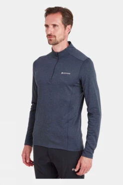 Montane Mens Dart Zip Neck Top -Cots wold outdoor c12gac0010 4040 d