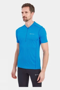 Montane Mens Dart Nano Zip T-Shirt -Cots wold outdoor c12gac0016 4343 j